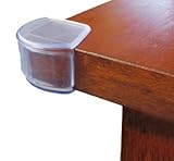 Adhesive Corner Edge Protectors for Tables, Desks & Shelves — PACK OF 4 — Baby Safety - 2