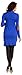 Zeta Ville - Women's Maternity Longline Lightweight Patched Cardigan M-XL - 286c (Royal Blue, UK 14/16)