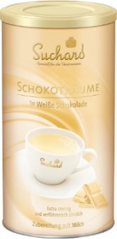 Suchard Schokoträume - weiße Trinkschokolade 850g