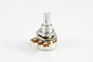 Allparts EP-0186-000 mini Poti (Potentiometer), 500K, logarythmisch
