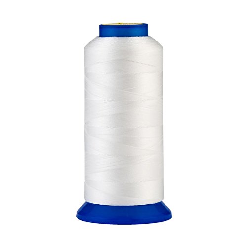 Selric® [1500 m / 22 verschiedene Farben erhältlich] UV-beständig Hohe Festigkeit Polyester Nähgarn #69 T70 210D/3, Für die Leder, Leinwand, im Freien verwendet, Sicken, Vorhängen, Brieftaschen, Schuhe, Zelte und mehr. Mehrfarbig