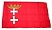 Produktbild Fahne / Flagge Danzig NEU 90 x 150 cm Flaggen