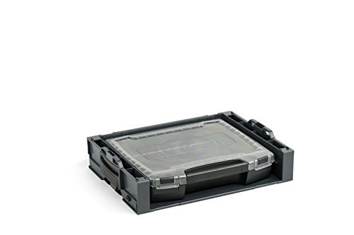 Bosch Sortimo i-Rack aktiv anthrazit bestückt mit i-Boxx 72 schwarz / 1 L-Boxx mini anthrazit gratis