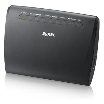 ZyXEL AMG1202-T10B 150 Mbps Wireless N ADSL2+ Router for Phone Line ...