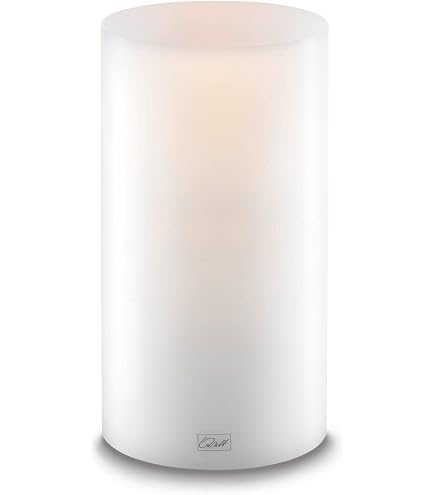 Qult Teelichthalter Trend In Vanilla – Ø 10 Cm, Höhe 8 Cm, Aus Kunststoff, Frostsicher