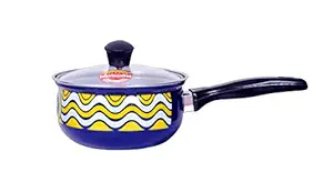 Eternal_Enamel Saucepan With Glass LID