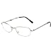 Produktbild Skitic Anti Müdigkeit Klar Brillen Faltbare Falte Lesebrille Presbyopie Brille +1.00, +1.50, +2.00, +2.50, +3.00, +3.50, +4.00 - Stylische Silber Rahmen mit Taschen Mini Hard Case und Putztuch (1.00)