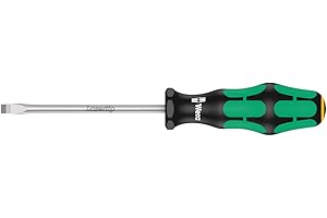 Wera Schlitz-Schraubendreher ̶ Werkstattklinge 334 , 0.8 x 5.0 x 100 mm, 05007610001