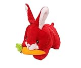 JYEONS ® - Cute Rabbit with Carrot Soft Toy for Kids Girls Boys Children Baby ,Plush Toy, Best Return Gift for Birthday || for Car