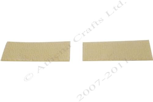 2 x 25mm x 50mm Clear SJ4570 3M Low Profile Dual Lock Tape Strips