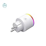 ✅ compatibilidad y tecnología: El enchufe inteligente ES Compatible con Amazon Alexa, Echo Dot O Google Assistant/Home, ifttt para un Control de voz muy fácil. La toma dispone de protección de sobrecarga: Protección de cortocircuitos y sobrecargas. La Corriente Máxima ES de 16 A - 3840 W. EL enchufe respeta EL estándar Schuko (tiene DOS contactos cilíndricos de 4,8 mm de diámetro más DOS contactos platos en Los lados Superior E inferior de la unión para la puesta A tierra de seguridad).