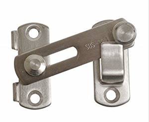 Preisvergleich Produktbild Torriegel, Überwurfriegel, Fensterladenriegel, Türriegel, 100er, Edelstahl