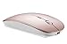 Produktbild Elebar 2.4G Rechargeable wireless Mouse, Rechargeable Wireless Mouse with USB Receiver, 3 Adjustable DPI Levels for Notebook, PC, MAC, Laptop, Computer, Macbook.(Rose Gold)