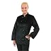 Produktbild Whites Chefs Apparel a438-l Whites Vegas Kochjacke, lange Ärmel, groß, Schwarz