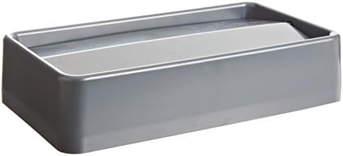 Impact 7024-3 Polyethylene Lid, 20-1/4" Length x 11-3/16" Width x 4-1/2" Height, Gray, For Thin Bin Container (Case of 4)