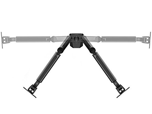 2 Arm Tischhalter und Ablage-Platte Doppel-Arm TV Flatscreen Bildschirm Netbook Notebook Tischhalterung Halter Modell: LT13-IP3B - 9