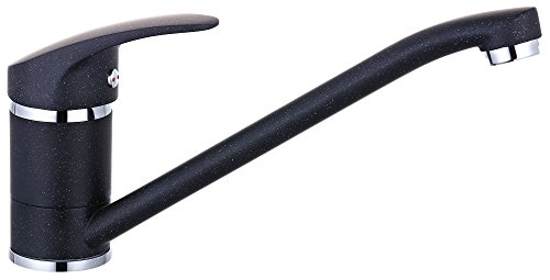 EISL Spültisch-Einhebelmischer Granit schwarz, NI182SMCR