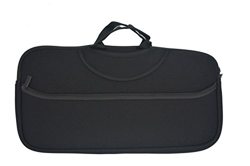 Preisvergleich Produktbild Kammty Schwarz Weiche Neuer Neopren Tragetasche Tragbarer Schutz Reise Hülsen Abdeckungs Tasche Taschen für Canon Pixma iP110 und Pixma iP100 Farbdrucker / HP Officejet 100 150 H470 Tintenstrahldrucker / Epson WorkForce WF-100W MobilePrinter A4 Tintenstrahldrucker / Mobile Photo Drucker und Power Adapter & Kabel