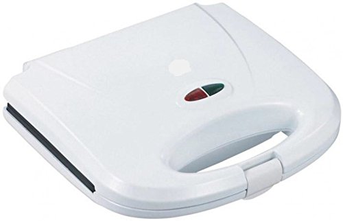 Evertoast Sandwichtoaster / Sandwichmaker mit Antihaftbeschichtung, Toaster mit 800 W Leistung, weiss - 2