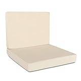 ★ Robuste Lounge Kissen Bezüge für den Outdoor Bereich (Rattan). Aus Alt mach Neu!