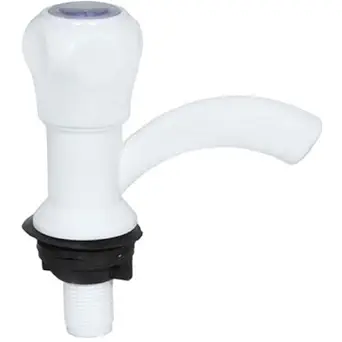 SHRUTI 1338 Plastic Pvc Pillar Bib cock / Tap (White)