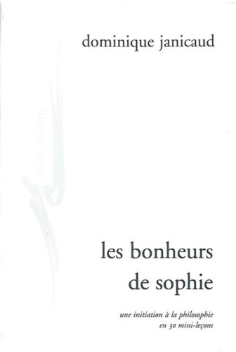 couverture de : bonheurs de Sophie (Les)