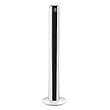 Configuración de 3 velocidades: el elegante ventilador de torre con panel de control te permite elegir entre configuraciones de baja, media o alta velocidad