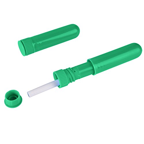 eBoot 24 Sets Ätherisches Öl Aromatherapie Röhren Inhalator Sticks Leer Nasen Inhalatoren und 2 Stück Polyethylen Pipette, 6 Farben - 3