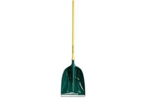 Leborgne, Pelle à Neige et à Grains VMAX, Matière Polymère, Réglette Aluminium, Manche Bois 150 cm, Largeur 36 cm, Poids 1,9 Kg, Multi-usages, Allie grand volume et légèreté