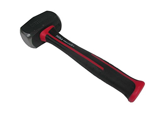 Hilka 54511025 2 1/2 Pfund Club Hammer Fiberglas Schaft 1 schwarz; rot