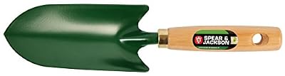 Spear & Jackson 50570 Transplantoir Manche Bois, Vert