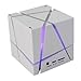 Daisen-tec New Portable LED Lighting Magic Cube mini Wireless Bluetooth Speaker Stereo Box for Mobile Phone or Other Bluetooth Device Support Tf/aux/usb RS.3252.00