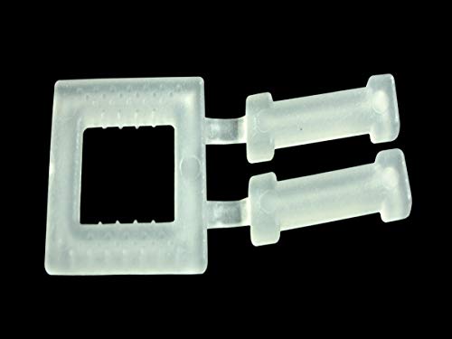 Preisvergleich Produktbild Kunststoffklemmen - 3000 Stück. Verschlussklemmen für PP / PET / PES Umreifungsband. Handumreifung - kein Spanner nötig. Klemmen.