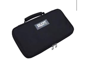 Delkim New Black Box Storage Case for Carp Fishing Bite Alarms