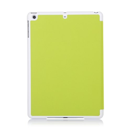 iHarbort Premium iPad Air Leder Tasche Case Etui Sleeve Smart Cover Schutzhülle Hülle (iPad Air – grün) - 7