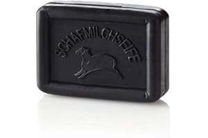 12FADENLINE OVIS Schafmilchseife 100g -Patchouli -Reinigung und Pflege mit Schafmilch in Papierverpackung / zero waste ohne Mikroplastik oder Mineralöl