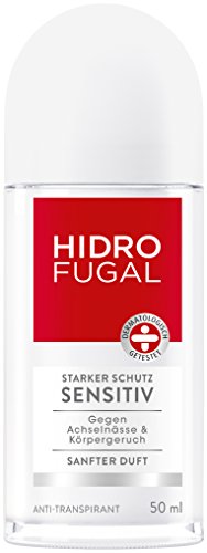 Hidrofugal Anti-Transpirant Sensitiv Roll-On, 5er Pack (5 x 50 ml)