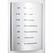 Produktbild Ultradex Wegweiser Serie Color für DIN A3 BxH 340x420mm gewölbter Alu-Klapprahmen