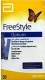 FreeStyle Optium Testing Strips 1x50 Individual foil-wrapped
