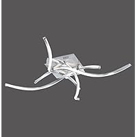 Neuhaus LED-Deckenleuchte 3000K 4xLED stahl 9144-55