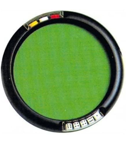 Engelhart-300802 – Piste De Poker Ronde De Luxe 39,8 Cm