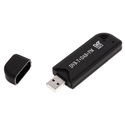 USB2.0 Digitales DVB-T SDR + DAB + Fm HDTV Receptor del Palillo Receptor Rtl2832u + R820t