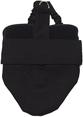 Hen Holster Bird Diaper/Harness, Black, Large, Wrap Style (Standard Chickens)