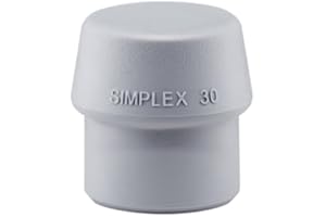 Halder 3203030 Impact Head for TPE-Mid Soft-Face Mallet, Multi-Colour, 30 mm
