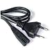 Cables Kart™ 2 Pin Power Cable Cord For Laptop adapter/Camera/Printer/Adapter/Charger - Black - 1.5 Meter RS.135.00