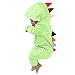 Produktbild Beikoard Neugeborenes Baby Jungen Mädchen Kleinkind Dinosaurier Reißverschluss mit Kapuze Spielanzug Overall Ausstattungs Kleidung Baby Kleidung Set Neugeborenes