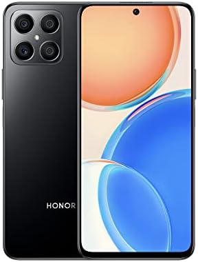 HONOR X8 Dual-Sim 128 GB ROM + 6 GB RAM (solo GSM | No CDMA) Smartphone 4G/LTE sbloccato di fabbrica (nero mezzanotte) - versione internazionale