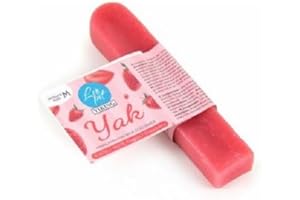 Leopet Viking Lait de Yak avec Fraise Snack pour Chien à base de Lait de Yak Aromatisé à la Fraise (L - 130/150 g)