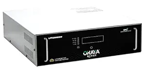 OKAYA Royale 12.8V Lithium Inverter Battery from OKAYA Power Group, Compatible with All Major inverters