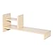 Produktbild Holz Monitor Stand, multifunktional Monitor Riser TV PC Laptop Computer Bildschirm Riser Schreibtisch Organizer mit Ablage 785 mm x 30 mm